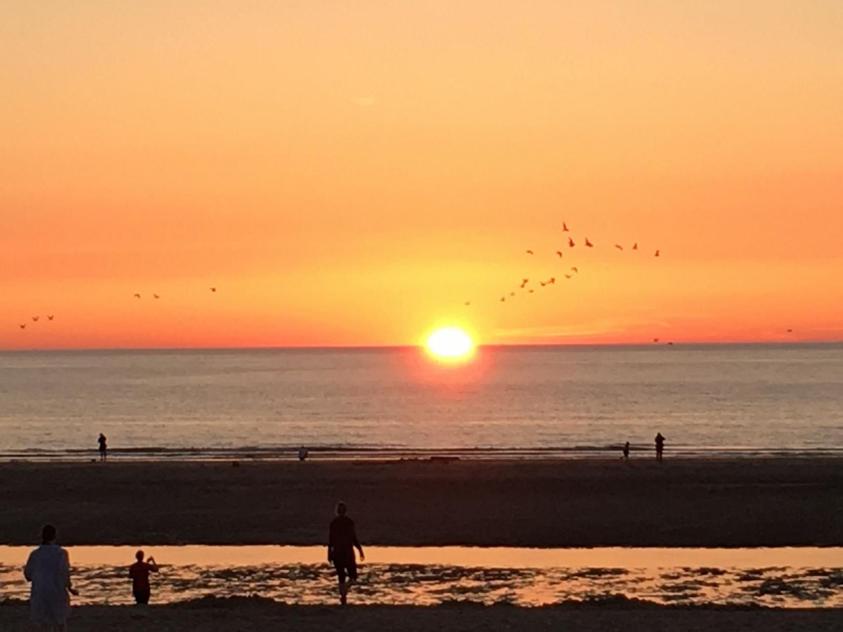 Sonnenuntergang Strand Oo